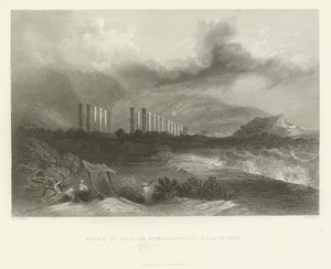 Ruinen von Soli oder Pompeiopolis, Kleinasien, 1837