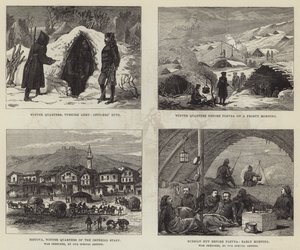 Russisch-Türkischer Krieg (Gravur) von English School