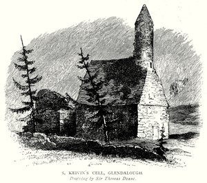 S. Kevins Zelle, Glendalough von English School