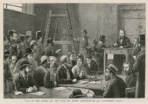 Verkauf im Atelier des verstorbenen Sir Edwin Landseer von English School