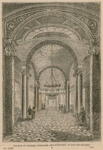 Salon von Messrs Williams und Sowerby, Oxford Street, London von English School