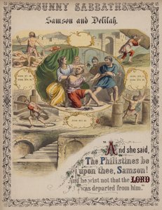 Samson und Delilah von English School