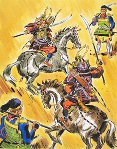 Samurai-Krieger von English School