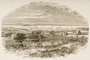 San Francisco im Jahr 1849, aus 