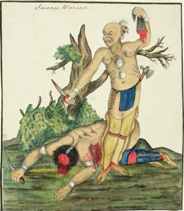 Wilder Krieger, ca. 1800