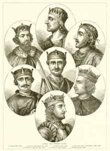 Sächsische und normannische Könige von English School