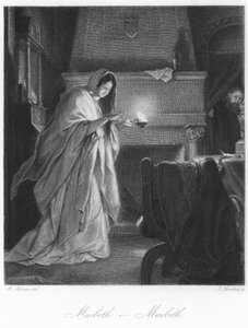Szene aus Macbeth von English School