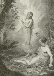 Szene aus Paradise Lost, von John Milton