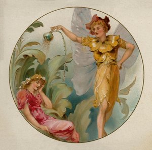 Szene aus Shakespeares Ein Sommernachtstraum von English School