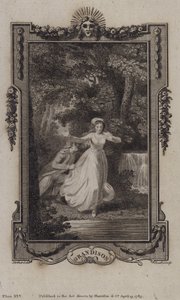 Szene aus Die Geschichte von Sir Charles Grandison, von Samuel Richardson von English School