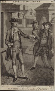 Szene aus The Recruiting Officer von English School