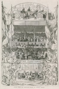Szenen von den Wahlen von English School