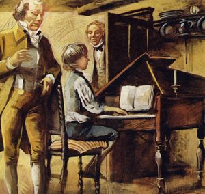 Schubert wurde 1797 in Wien geboren von English School