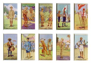 Pfadfinder aus aller Welt, 1923 von English School