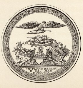 Siegel der Maurer von Berlin, 1812, aus 