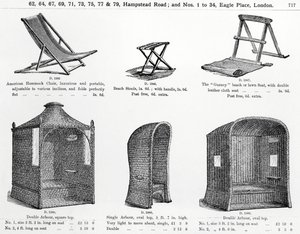 Sitze und Lauben aus dem Oetzmann & Co. Katalog