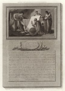 Sebastian Cabot erklärt Heinrich VII seine Entdeckungen von English School