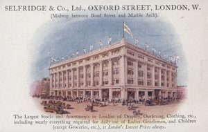 Selfridge and Company Limited, Oxford Street, London, West von English School