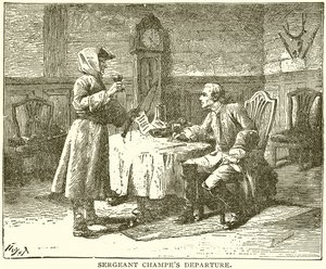 Sergeant Champes Abreise von English School