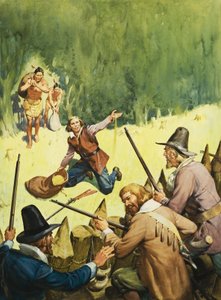 Siedler und amerikanische Ureinwohner von English School