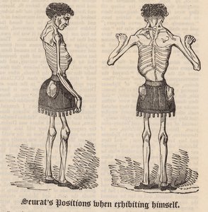 Seurats Positionen bei seiner Ausstellung von English School