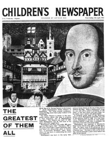 Shakespeare: Der Größte von allen, Titelseite der 