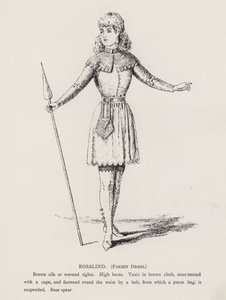 Shakespeares Wie es euch gefällt: Rosalind, Waldkleid von English School