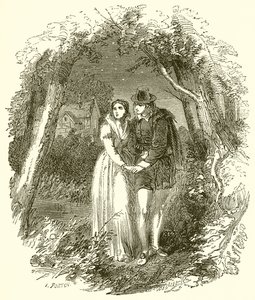 Shakespeare mit seiner zukünftigen Frau von English School