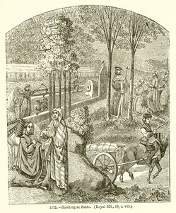 Schießen auf Butts von English School