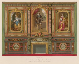 Seite eines Raumes von Messrs Purdie, Cowtan und Co, London von English School