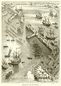 Belagerung von La Rochelle von English School