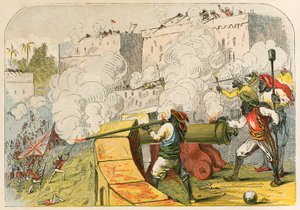 Belagerung von Moultan, Oberindien von English School