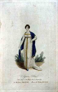 Signora Collini, Erste Sängerin des King