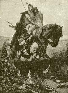 Sigurd mit dem Körper von König Harold von English School