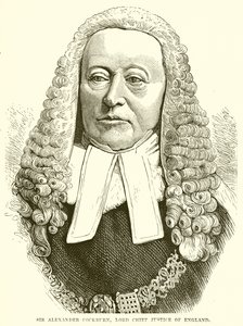 Sir Alexander Cockburn, Lord Chief Justice of England von English School