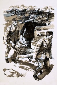 Sir Arthur Conan Doyle diente als Arzt während des Burenkriegs von English School