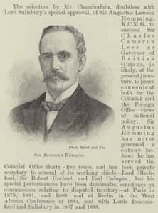 Sir Augustus Hemming (Gravur) von English School