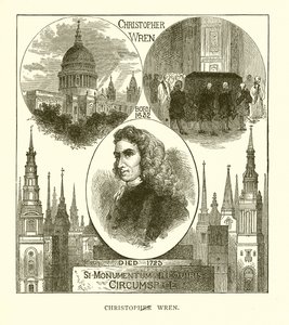 Sir Christopher Wren von English School