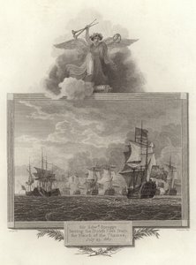 Sir Edward Spragge vertreibt die niederländische Flotte aus der Mündung der Themse, 23. Juli 1667