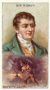 Sir Humphry Davy, Sicherheitslampe von English School