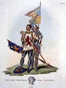 Sir John Cornwall, Lord Fanhope von English School