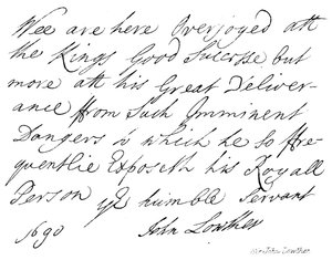 Sir John Lowther von English School