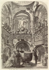 Sir John Soanes Museum in Lincolns-Inn-Fields: der Sarkophag-Raum von English School