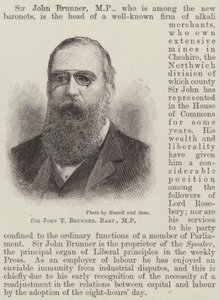 Sir John T Brunner, Baronet, MP