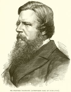 Sir Stafford Northcote (später Earl of Iddesleigh) von English School