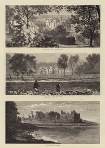Sir Walter Scott Jubiläum (Gravur) von English School