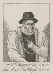 Sir William Ryder, Haberdasher, Lord Mayor von London, 1600 von English School