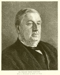 Sir William Vernon Harcourt von English School