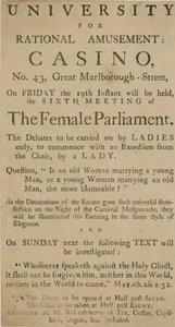 Sechstes Treffen des weiblichen Parlaments von English School
