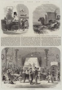Skizzen aus New York (Stich) von English School